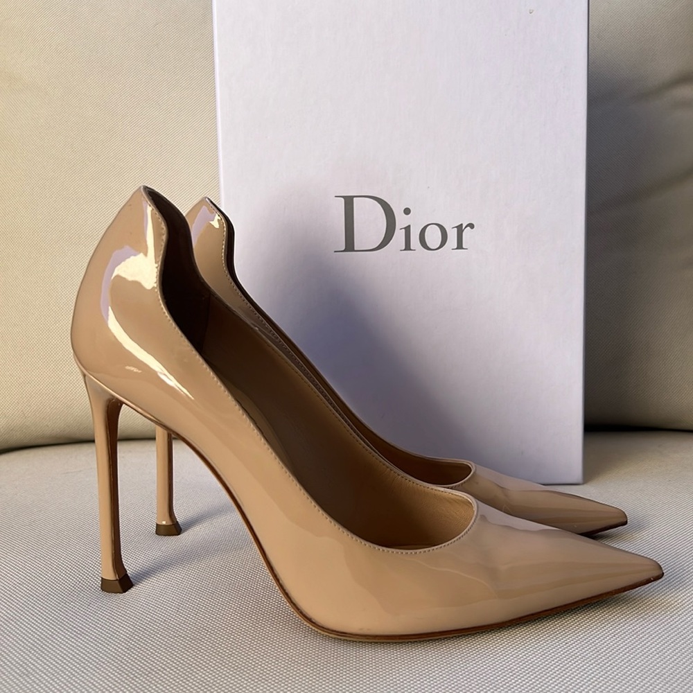 Dior pumps. Gently used. 4.1 inch heel.